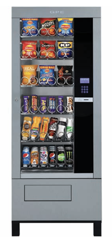 GPE DRX 30 Chilled 6 Tray Floor Standing Vending Machine