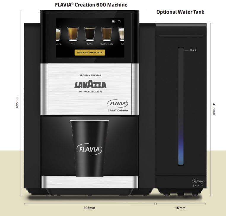 Flavia Creation 600 Table Top Coffee Machine