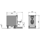 Calomax Eclipse 5 Litre Table Top Water Boiler (3C5C)